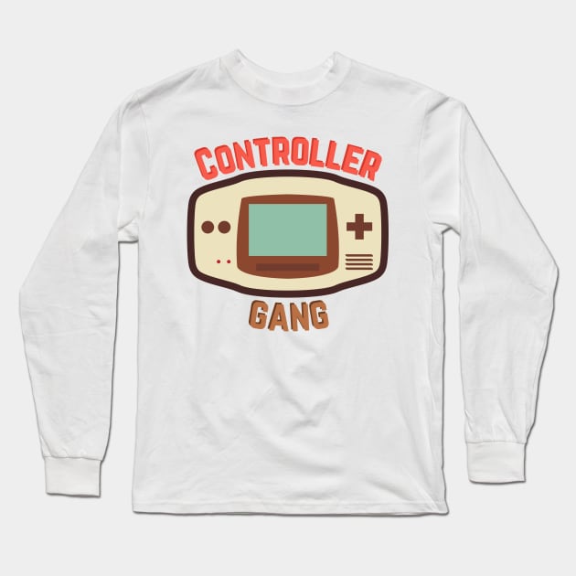 Vintage Controller Gang Long Sleeve T-Shirt by casualism